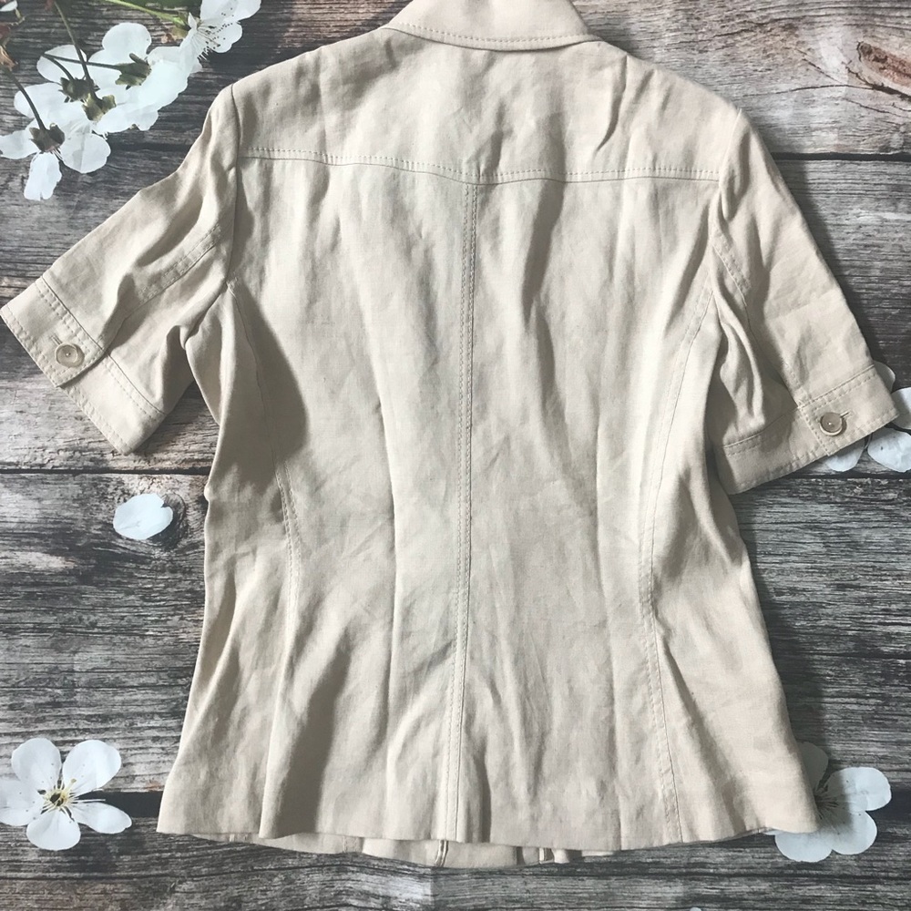 Elie Tahari Cargo Jacket - Picture 7 of 8